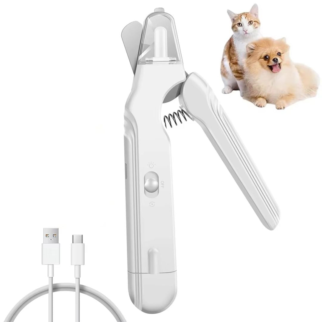 LED Klosax & Klotrimmer för Hund och Katt – Laddbar & Tystgående