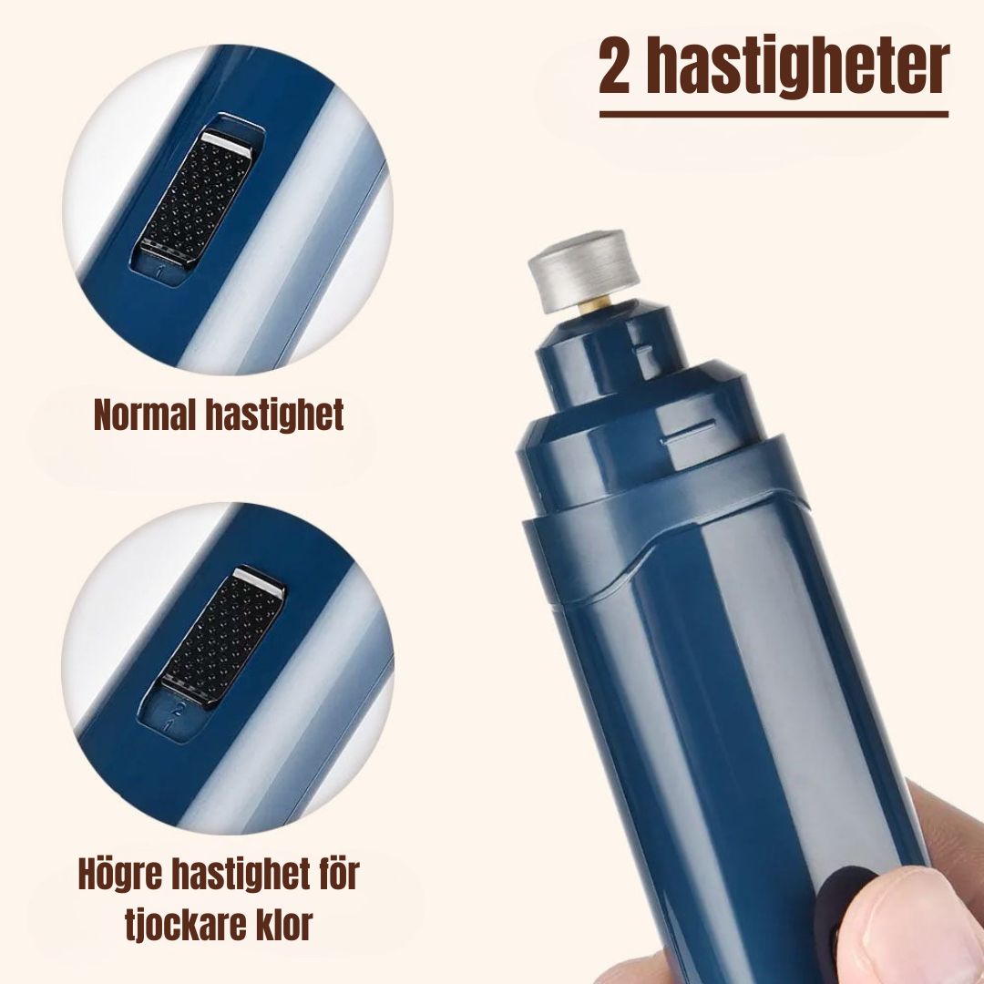 PetNailPro - Smärtfri Elektrisk Kloslip för Husdjur